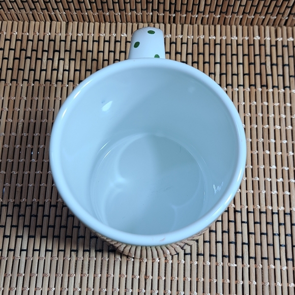 Bois d' Arc by for The Essex Collection Coffee Cup Artichoke Mug Pink & Green - Picture 5 of 11